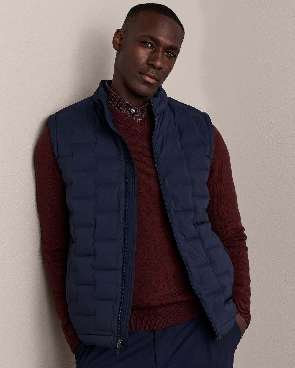 Rhone Mens Voyage Duck Down Vest XL Water Repellent Stretch Outdoors Hiking